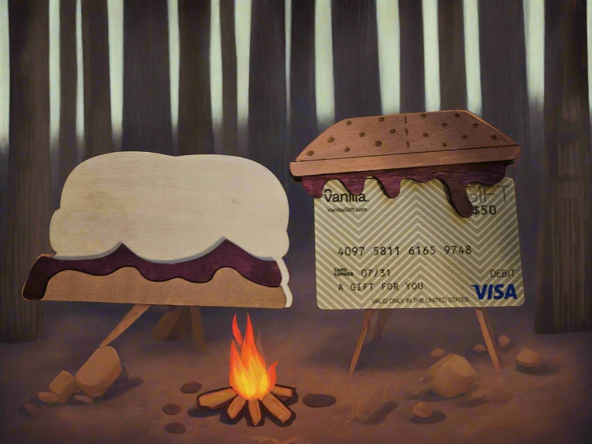 Smore gift card holder