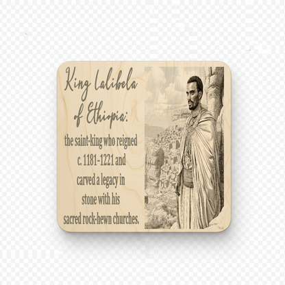 African Kings & Queens Coaster Collection – Engraved Wood Coasters