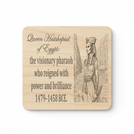 African Kings & Queens Coaster Collection – Engraved Wood Coasters